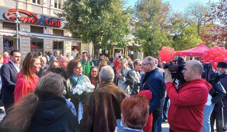 Корнелия Нинова във Варна: Искаме намаляване на ДДС за електричество и храни от 20 на 9%